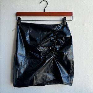 Windsor Faux Leather Skirt